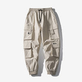 Streetwear Harem Pants Men 2020 Spring Mens Joggers Summer Cargo Pants Multi-pocket Ankle-length Casual Man Trousers
