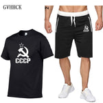 Summer new One Piece Luffy Sale Men's Sets T Shirts+Shorts Two Pieces Sets Casual Tracksuit Tshirt anime summer Sportswears set