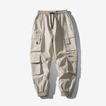 Streetwear Harem Pants Men 2020 Spring Mens Joggers Summer Cargo Pants Multi-pocket Ankle-length Casual Man Trousers