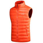 Winter Warm Down Vest For Men Autumn Casual Male White Duck Down Parka Sleeveless Jacket Varsity Mens Thick Ultralight Waistcoat